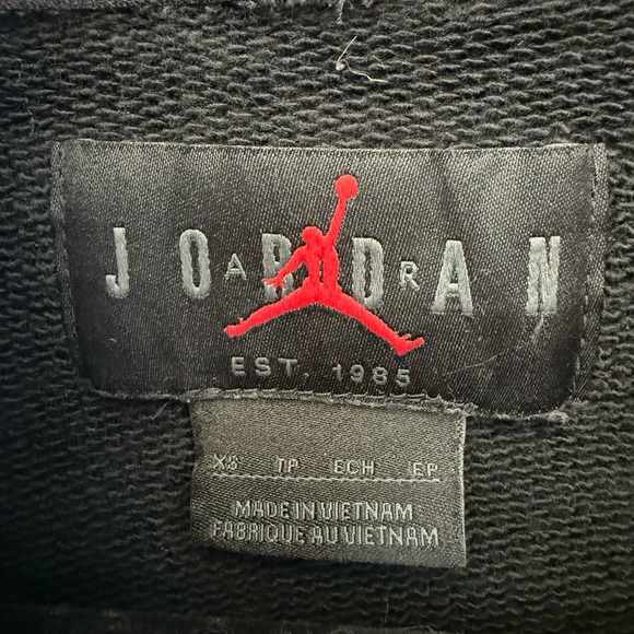 Jordan Cactus Jack Graphic Hoodie - Black and Blue - Picture 3 of 3